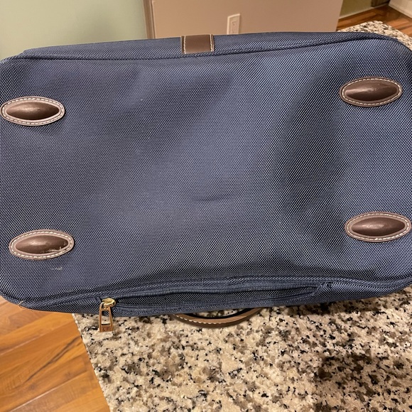 London Fog Westminister Cabin Bag 17 inch - Navy blue - Picture 8 of 8